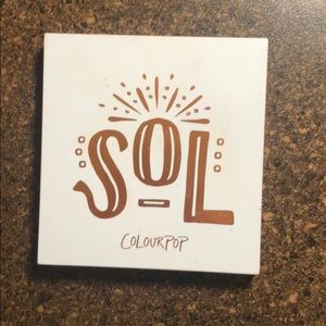 colourpop sol eyeshadow palette